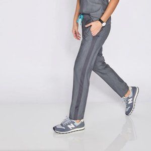 Figs Scrub Pants - Small, Grey - Cuenca Track Pant